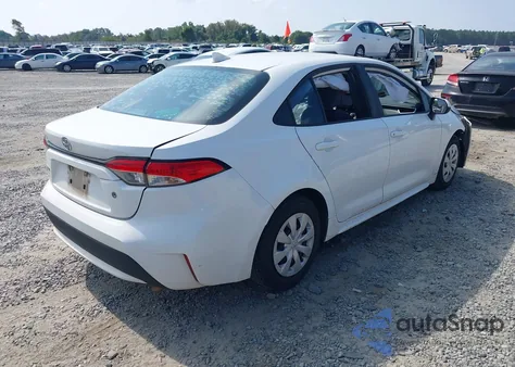 2021 Toyota Corolla L из США, поврежденный, VIN 5YFDPMAE8MP156037